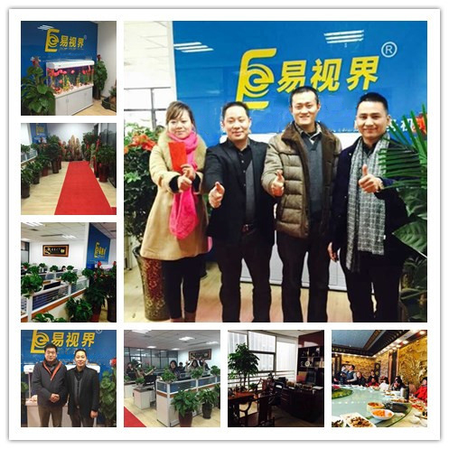 中國書壇六大怪杰胡小舟為易視界品牌提筆留念！