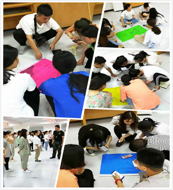 繪制隊旗，建立團(tuán)隊