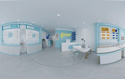 易視界廣西新店設(shè)計(jì)完成開始裝修